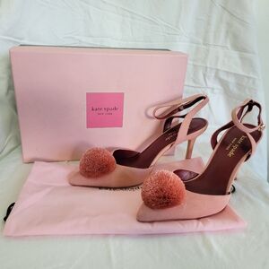 Kate Spade Amour Pom Pumps Heels Shoes 9 NWT